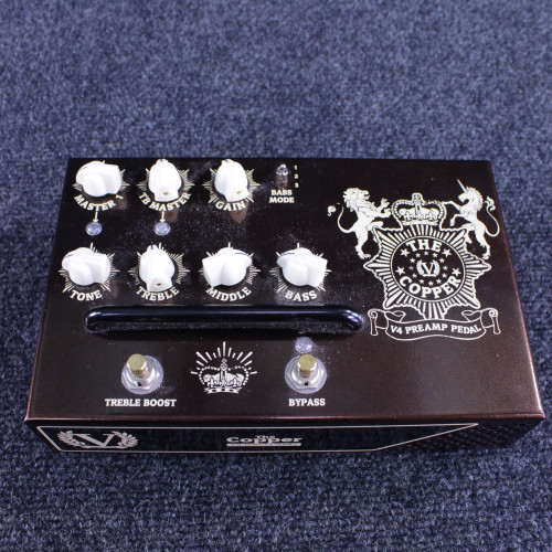 Used Victory V4 THE COPPER Guitar PreAmp Pedal 40123-S000130218