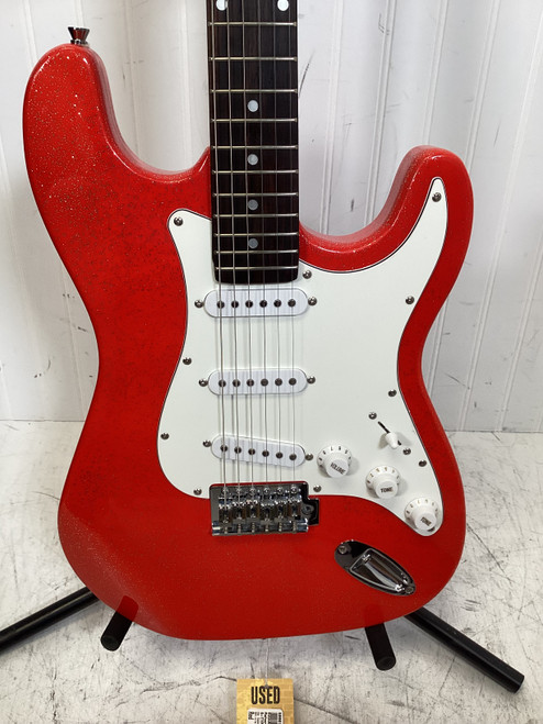 Used Mahar S-TYPE S Type Electric Guitar Red 6-String 40107-S000152611