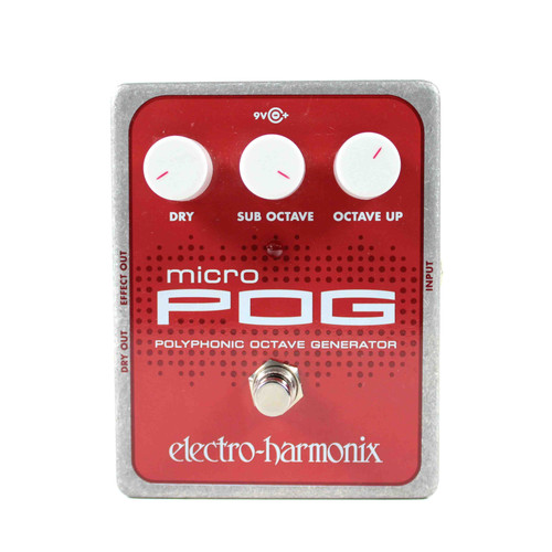 Used Electro Harmonix (E/H) MICRO POG Octave Pedal