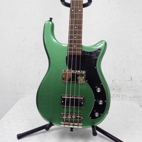 Used Epiphone Embassy Bass Green 4-String 40042-S000258352
