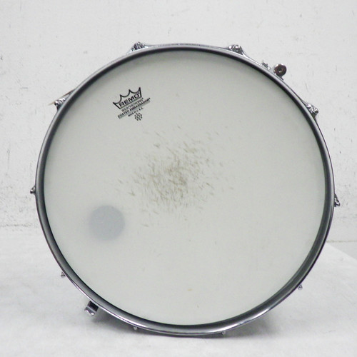 Used Pearl Steel Shell Snare Metal Snare Drum 14" 40042-S000258353