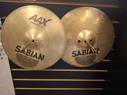 Used Zildjian 13 AAX HI HATS Hi Hat Cymbals 13" 41116-S000048390