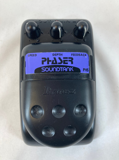 Used Ibanez Soudtank Phaser Guitar Effect Pedal 41127-S000057373