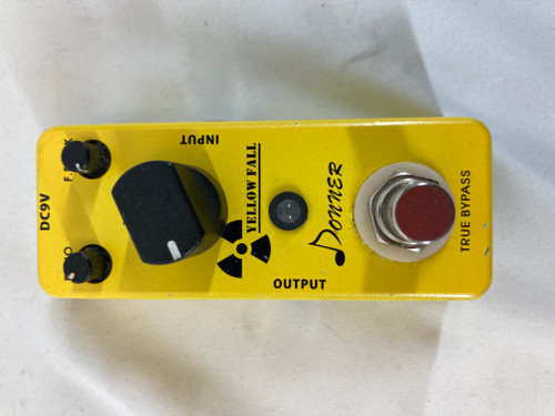 Used Donner Yellow Fall Delay Guitar Effect 41127-S000057376
