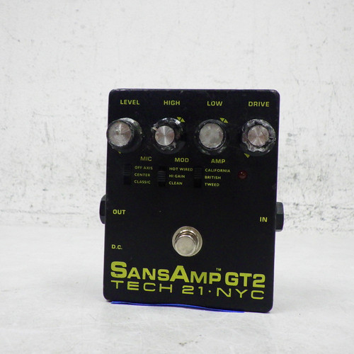 Used Sans Amp GT2 Bass Pedal 40042-S000258368