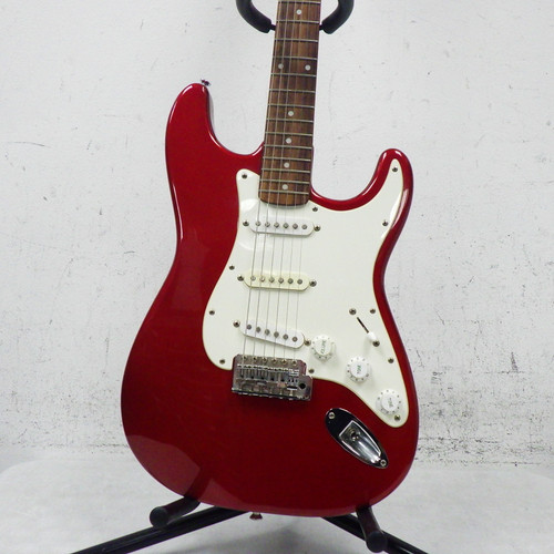 Used Squier Affinity Strat Electric Guitar Red 40042-S000258370