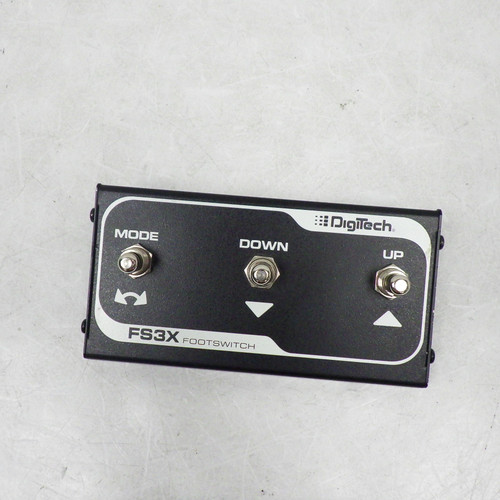 Used Digitech FS3X Footswitch 40042-S000258372