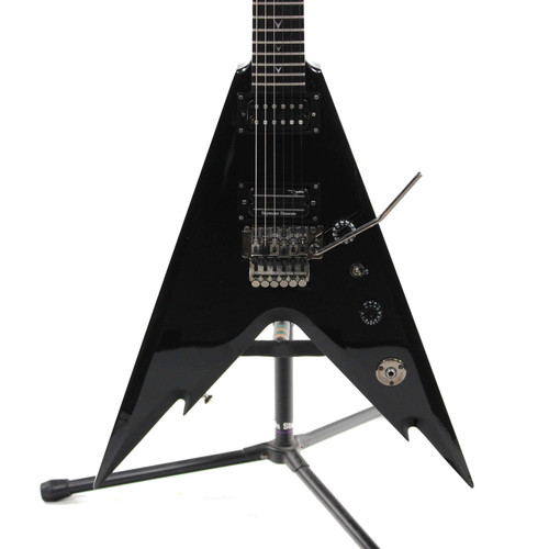 Used Dean DIME RAZORBACK V Modern Metal Electric Guitar Black 6-String