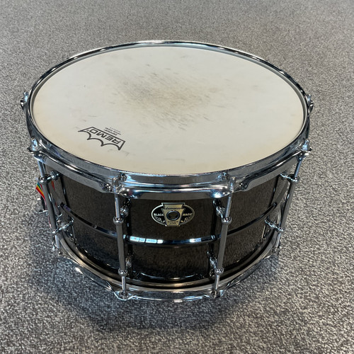 Used LUDWIG BLACK MAGIC 8 X 14 Snare Drum 41106-S000093686