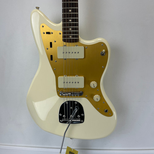 Used Squier J MASCIS JAZZMASTER Electric Guitar White 6-String 41124-S000204413