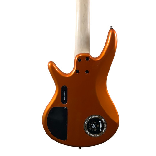 Vist Large View of Product Image Which is Used Ibanez GSR205 Bass Guitar Orange 5-String 40083-S000152430