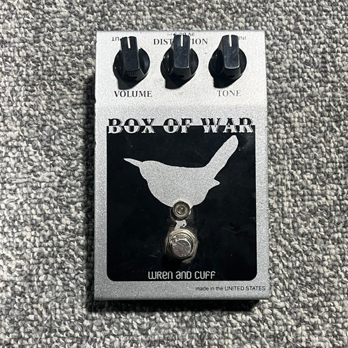 Used WREN AND CUFF BOX OF WAR V1 Guitar Fuzz Pedal 41106-S000093691
