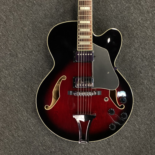 Used Ibanez AF75 Semi-Hollow Electric Guitar Sunburst 6-String 40111-S000187404