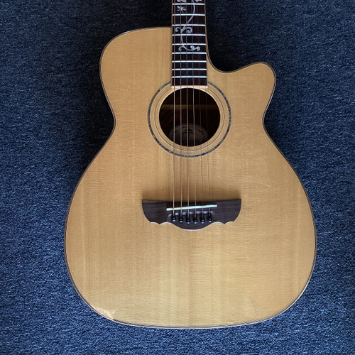 Used DREAMBOW DF-122SCE Solid Top Acoustic Guitar Natural 40111-S000187403
