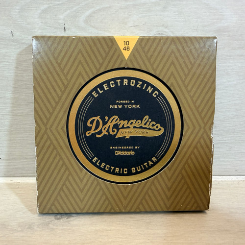 Vist Large View of Product Image Which is Used D'Angelico ELECTROZINC 10-46 Electric Guitar Strings