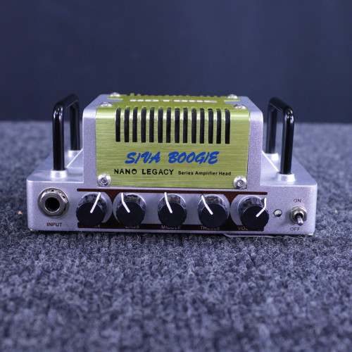 Vist Large View of Product Image Which is Used Hotone SIVA BOOGIE W/ PWR Solid State Guitar Head 40123-S000130266