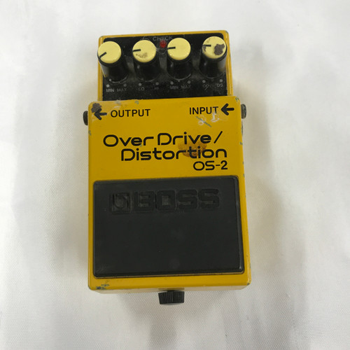 Used Boss OS-2 OVERDRIVE DISTORTION Overdrive Pedal 41125-S000039167