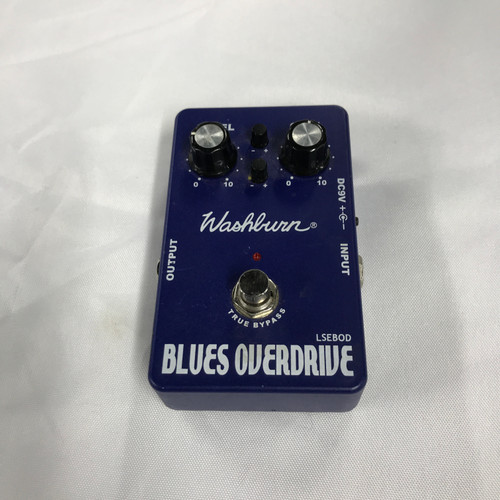 Used Washburn BLUES OVERDRIVE Overdrive Pedal 41125-S000039176