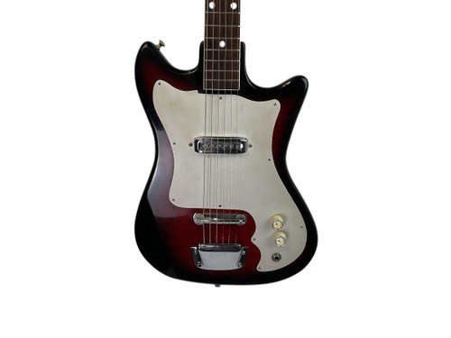 Used KAWAI S-1 Vintage Double Cutaway Electric Guitar Red 6-String 41120-S000033826