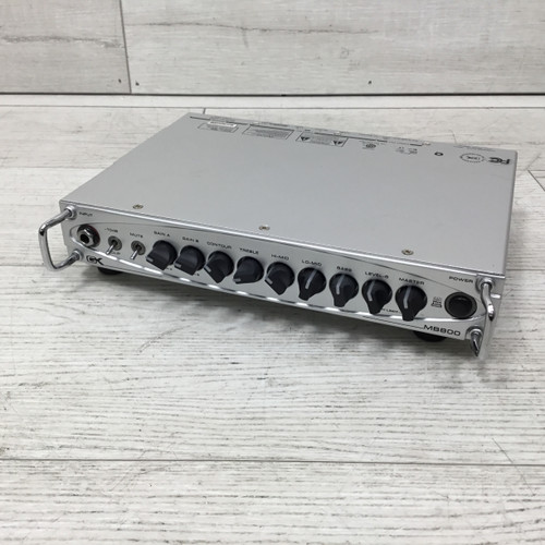 Used Gallien Krueger MB800 800w Ultralight Bass Amplifier Head 40051-S000115084