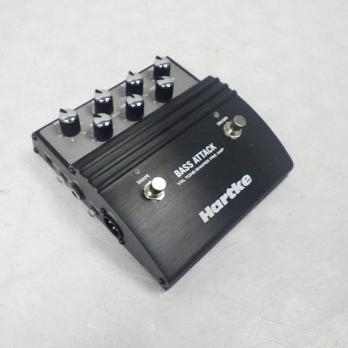 Used Hartke Bass Attack Pre Amp Pedal 40042-S000258423