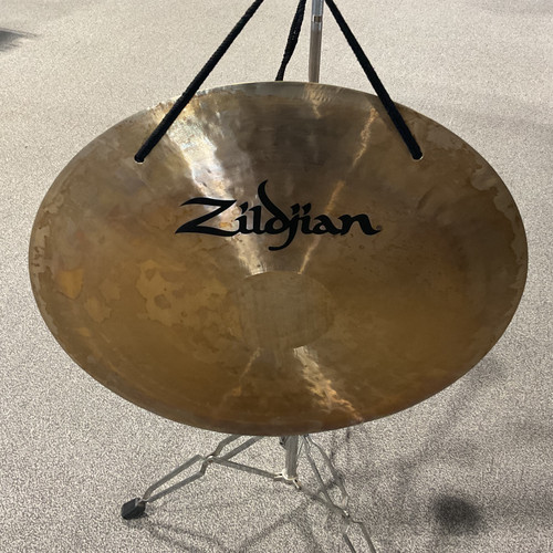 Used ZILDJIAN 24" WIND GONG with Stand + Mallet 41106-S000093747