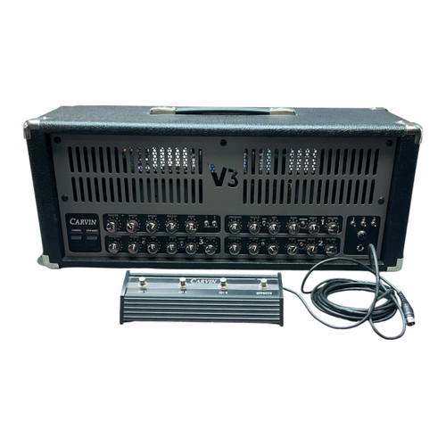 Used Carvin V3 100 Watt Head Vintage Tube Guitar Head 41117-S000050889