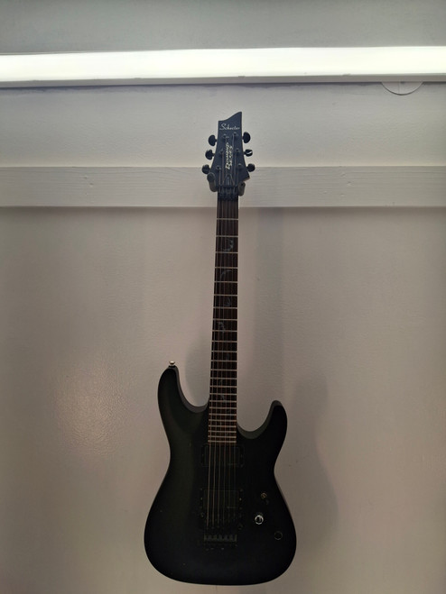 Vist Large View of Product Image Which is Used Schecter DAMIEN-FR DAIMOND Electric Guitar Black 6-String 41116-S000048419