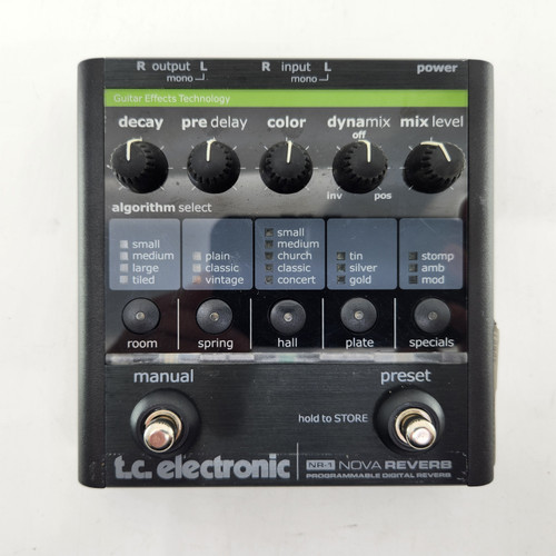 Used TC Electronic NR-1 REVERB Guitar Effect 40081-S000111425