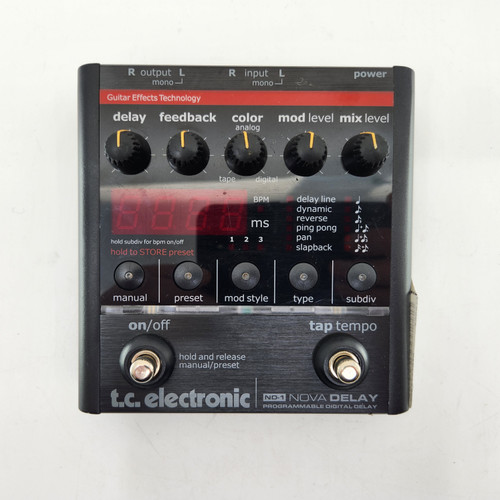 Used TC Electronic ND-1 DELAY Guitar Effect 40081-S000111424