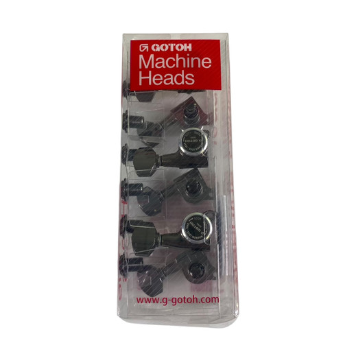 Used Gotoh MAGNUM LOCK-TRAD 6-IN-LINE TUNERS Guitar Hardware 40090-S000079474