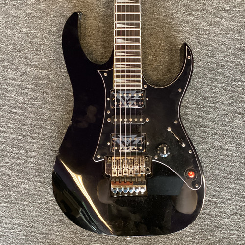 Used Ibanez RG750 Super S Electric Guitar Black 6-String 40111-S000187488