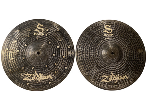Used Zildjian S DARK 14 IN HI HATS 41115-S000112784