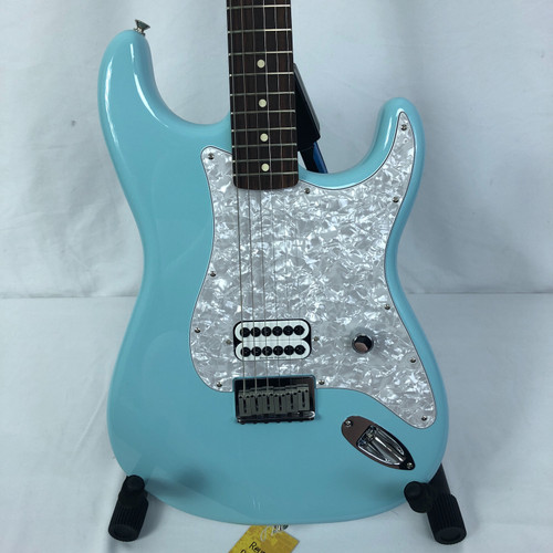 Vist Large View of Product Image Which is Used Fender TOM DELONGE STRATOCASTER S Type Electric Guitar Blue 6-String