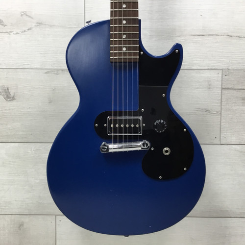 Used 2011 Gibson Melody Maker LP Electric Guitar Blue 40051-S000115100