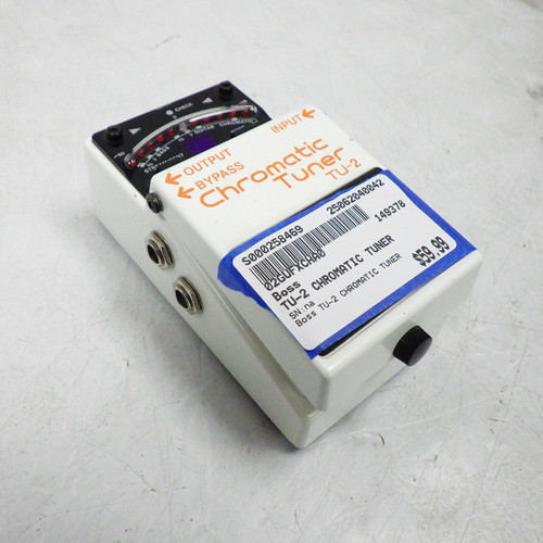 Used Boss TU-2 Chromatic Tuner Guitar Effects Pedal 40042-S000258469
