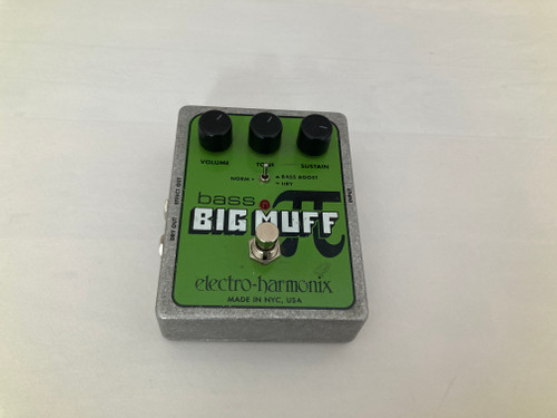 Used Electro Harmonix (E/H) BASS BIG MUFF Pedal 41112-S000097206