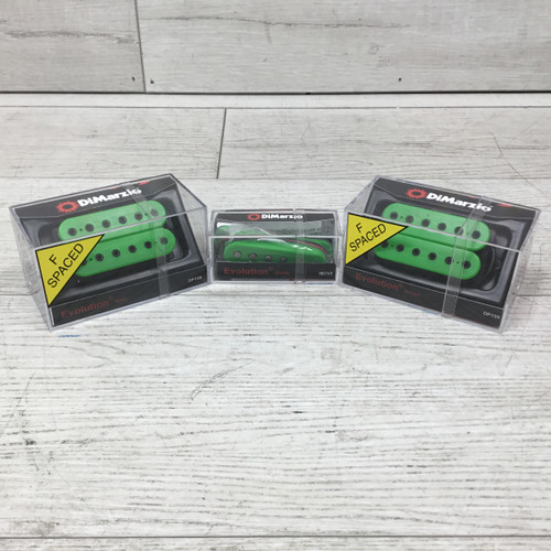 Vist Large View of Product Image Which is Used Dimarzio Steve Vai HSH Evolution Guitar Pickup Set 40051-S000115103