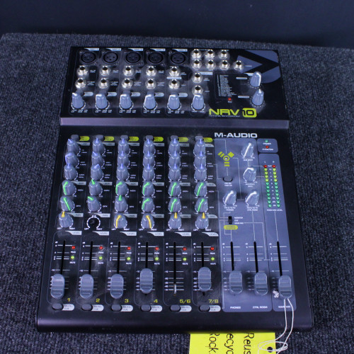 Used M-Audio NRV 10 NO PWR Mixing Console 40123-S000130348
