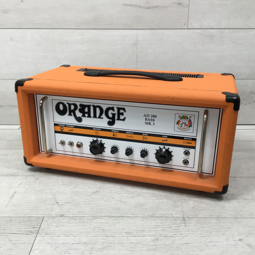 Used Orange AD200 MK3 200w Tube Bass Amplifier Head 40051-S000115115