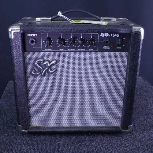 Vist Large View of Product Image Which is Used SX GA1505 COMBO AMP 1 x 5 Solid State Amplifier 1 x 5 40123-S000130359