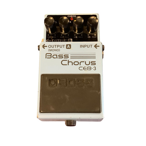 Used Boss CEB-3 BASS CHORUS Guitar Effect 40083-S000152475