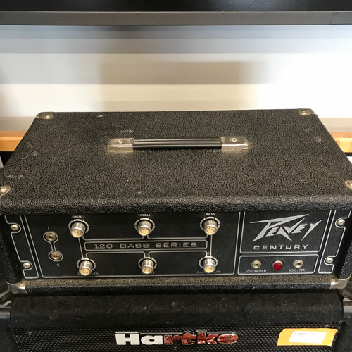 Vist Large View of Product Image Which is Used Peavey CENTURY 120 BASS Vintage Bass Amplifier Head 41125-S000039197