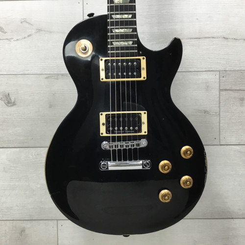 Used 1993 Gibson Les Paul Studio Electric Guitar Black 40051-S000115143