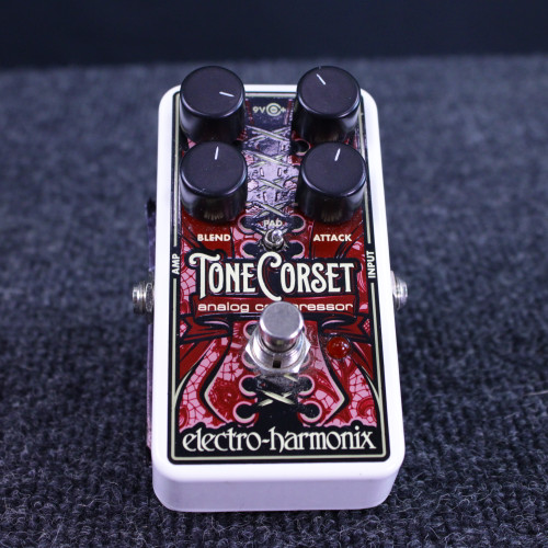 Vist Large View of Product Image Which is Used Electro Harmonix (E/H) TONE CORSET COMPRESSOR Guitar Effects Pedal 40123-S000130362