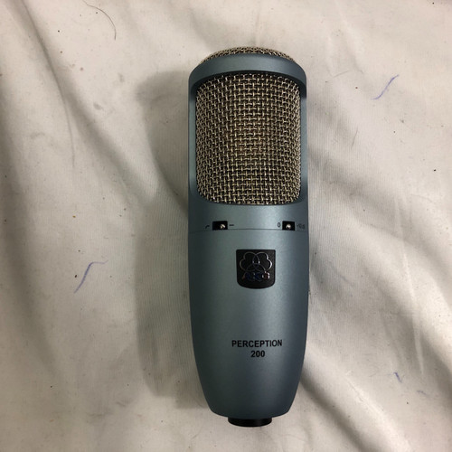 Used Akg PERCEPTION 200 W/ MOUNT/CASE Condenser Microphone 41128-S000106091