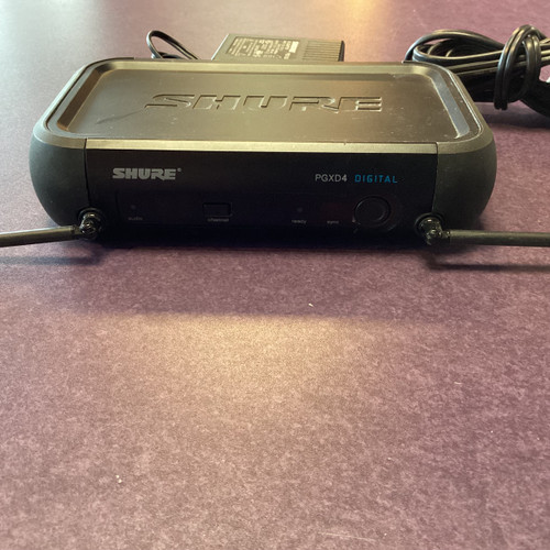 Used Shure PGXD4 DIGITAL RECEIVER ONLY BAND X8 Wireless Microphone 40111-S000187521