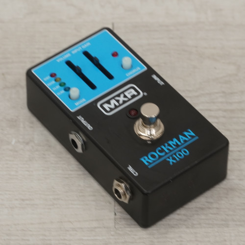 Used MXR X100 Rockman Guitar Preamp Pedal 40015-S000327728