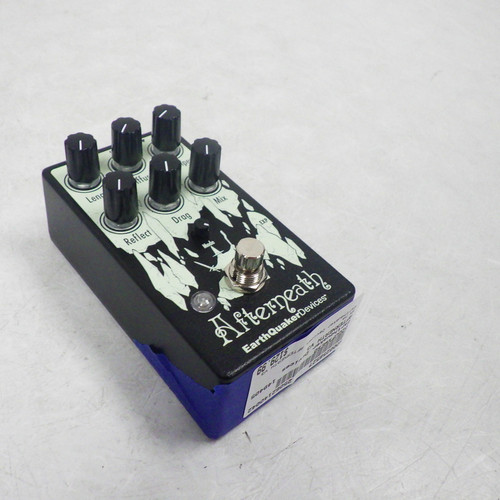 Used Earthquaker Devices Afterneath V3 Reverb Pedal 40042-S000258527