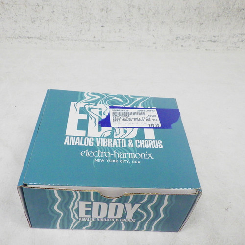 Used Electro Harmonix Eddy Analog Chorus and Vibrato Pedal 40042-S000258529